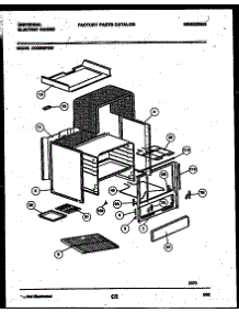 03 - Body Parts parts for Frigidaire Range CE206SP2D0 from AppliancePartsPros.com