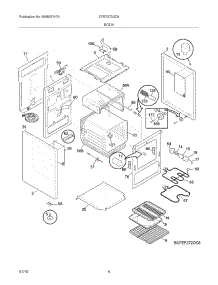 05 - Body parts for Frigidaire Range CFEF272DC8 from AppliancePartsPros.com