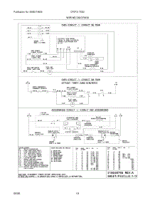 10 - Wiring Diagram parts for Frigidaire Range CFEF317ES2 from AppliancePartsPros.com