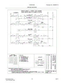 11 - Wiring Diagram parts for Frigidaire Range CGES3065KB4 from AppliancePartsPros.com