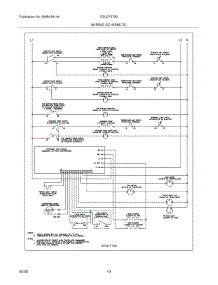 10 - Wiring Schematic parts for Frigidaire Range CGLEF379DBH from AppliancePartsPros.com