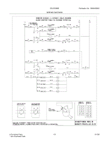 11 - Wiring Diagram parts for Frigidaire Range CGLES385EB2 from AppliancePartsPros.com