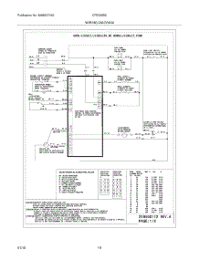 10 - Wiring Diagram parts for Frigidaire Range CFES355ES6 from AppliancePartsPros.com