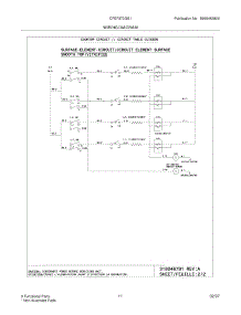 11 - Wiring Diagram parts for Frigidaire Range CFEF370GS1 from AppliancePartsPros.com