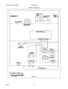 12 - Wiring Schematic parts for Frigidaire Range CFGF366FCB from AppliancePartsPros.com