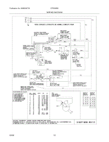 10 - Wiring Diagram parts for Frigidaire Range CFES355EB4 from AppliancePartsPros.com