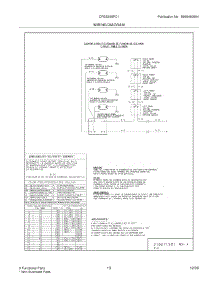 13 - Wiring Diagram parts for Frigidaire Range CFGS365FC1 from AppliancePartsPros.com