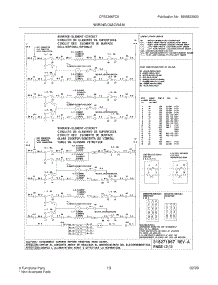 11 - Wiring Diagram parts for Frigidaire Range CFES366FC5 from AppliancePartsPros.com