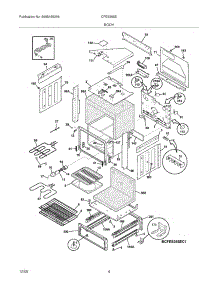 05 - Body parts for Frigidaire Range CFES365EQ2 from AppliancePartsPros.com