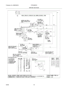 10 - Wiring Diagram parts for Frigidaire Range CFES365EC6 from AppliancePartsPros.com