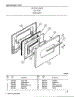 Electric Range / Oven Door