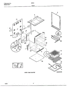 Body parts for Frigidaire Range 480447D from AppliancePartsPros.com