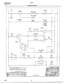 Wiring Diagram parts for Frigidaire Range 484440C from AppliancePartsPros.com