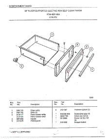 Utility parts for Frigidaire Range 4821-80A from AppliancePartsPros.com