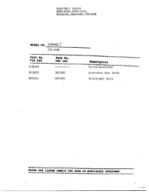 Electric Range / Information Page 3 parts for Frigidaire Range 4468B from AppliancePartsPros.com