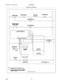 10 - Wiring Schematic parts for Frigidaire Range CFEF366EMC from AppliancePartsPros.com