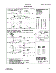 11 - Wiring Diagram parts for Frigidaire Range CFES3025LS3 from AppliancePartsPros.com