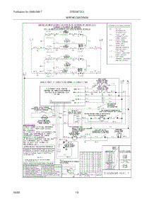 10 - Wiring Diagram parts for Frigidaire Range CFES367DC4 from AppliancePartsPros.com