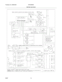 14 - Wiring Diagram parts for Frigidaire Range CPGS389EC5 from AppliancePartsPros.com