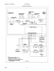 12 - Wiring Schematic parts for Frigidaire Range CPLGFZ90ECA from AppliancePartsPros.com