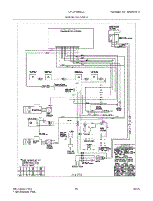 13 - Wiring Diagram parts for Frigidaire Range CPLGFZ90ECA from AppliancePartsPros.com