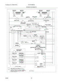 12 - Wiring Schematic parts for Frigidaire Range CPLEFMZ9ECA from AppliancePartsPros.com