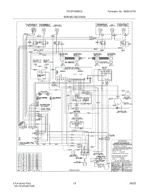 13 - Wiring Diagram parts for Frigidaire Range CPLEFMZ9ECA from AppliancePartsPros.com