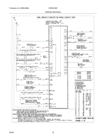 10 - Wiring Diagram parts for Frigidaire Range CGES3065KW1 from AppliancePartsPros.com