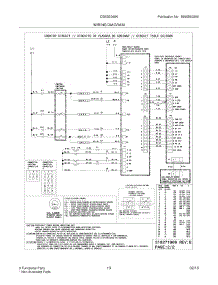 11 - Wiring Diagram parts for Frigidaire Range CGES3065KB2 from AppliancePartsPros.com