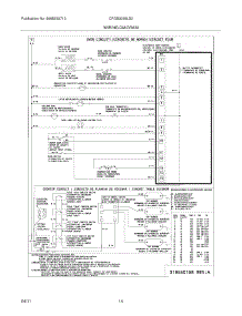 12 - Wiring Diagram parts for Frigidaire Range CFGS3035LS2 from AppliancePartsPros.com