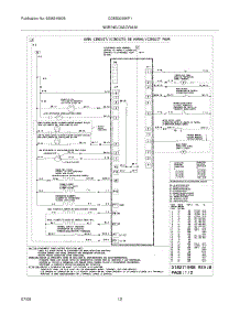 10 - Wiring Diagram parts for Frigidaire Range CGES3065KF1 from AppliancePartsPros.com