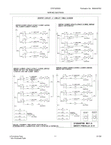 11 - Wiring Diagram parts for Frigidaire Range CFEF322ES3 from AppliancePartsPros.com
