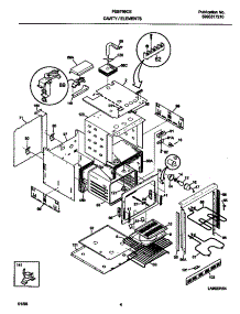 03 - Body parts for Frigidaire Oven FEB756CEBG from AppliancePartsPros.com