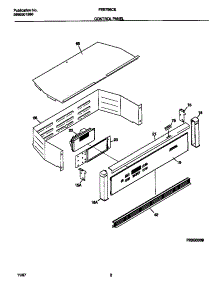 02 - Control Panel parts for Frigidaire Oven FEB756CESD from AppliancePartsPros.com