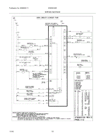 10 - Wiring Diagram parts for Frigidaire Range CGES3045KB2 from AppliancePartsPros.com