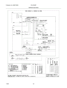 10 - Wiring Diagram parts for Frigidaire Range CGLES385FB2 from AppliancePartsPros.com