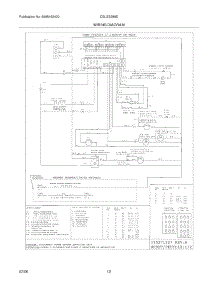 10 - Wiring Diagram parts for Frigidaire Range CGLES389ES4 from AppliancePartsPros.com