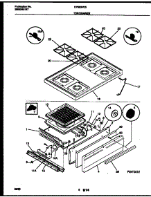 05 - Cooktop And Broiler Drawer Parts parts for Frigidaire Range CP303VC3D1 from AppliancePartsPros.com