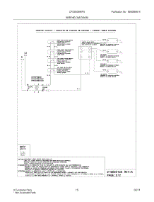 13 - Wiring Diagram parts for Frigidaire Range CPDS3085KF5 from AppliancePartsPros.com