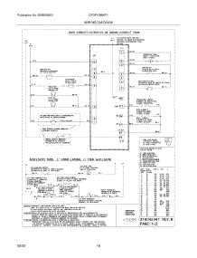 14 - Wiring Diagram parts for Frigidaire Range CPDF4085KF1 from AppliancePartsPros.com