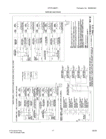 15 - Wiring Diagram parts for Frigidaire Range CPDF4085KF1 from AppliancePartsPros.com