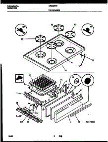 05 - Cooktop And Broiler Drawer Parts parts for Frigidaire Range CP302BP2D2 from AppliancePartsPros.com