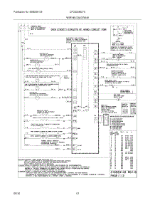 10 - Wiring Diagram parts for Frigidaire Range CPCS3085LFA from AppliancePartsPros.com