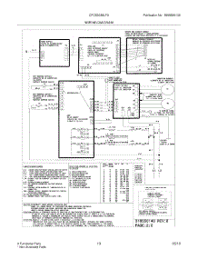 11 - Wiring Diagram parts for Frigidaire Range CPCS3085LFA from AppliancePartsPros.com