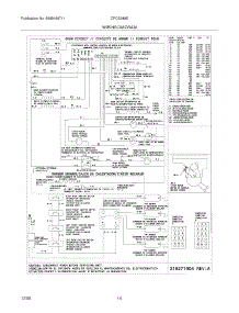 12 - Wiring Diagram parts for Frigidaire Range CPCS389EC3 from AppliancePartsPros.com