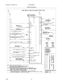 10 - Wiring Diagram parts for Frigidaire Range CPES3085KF3 from AppliancePartsPros.com