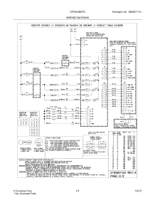 11 - Wiring Diagram parts for Frigidaire Range CPES3085KF3 from AppliancePartsPros.com