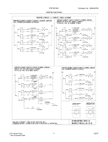 11 - Wiring Diagram parts for Frigidaire Range CFEF357GS1 from AppliancePartsPros.com