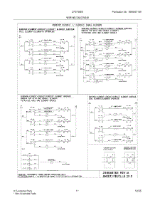 11 - Wiring Diagram parts for Frigidaire Range CFEF358EB2 from AppliancePartsPros.com