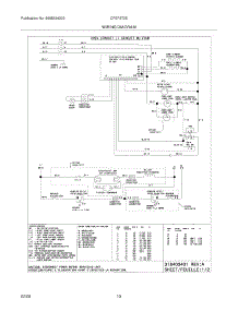 10 - Wiring Diagram parts for Frigidaire Range CFEF372ES6 from AppliancePartsPros.com